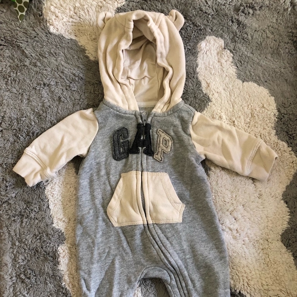 Baby Gap zipper bodysuit